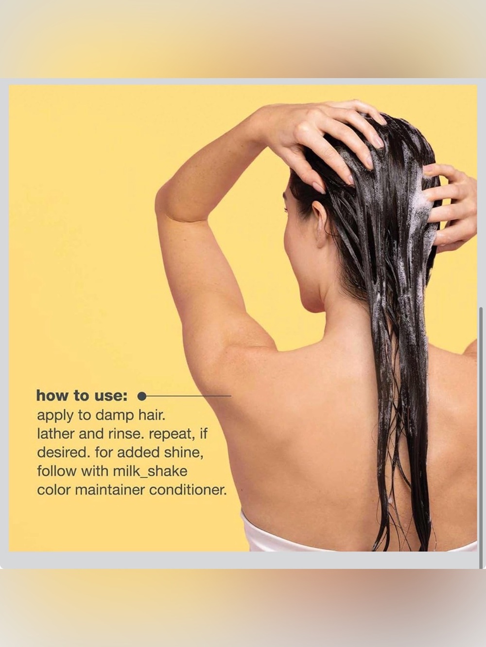milk_shake color maintainer shampoo (NEW) - Picture 8 of 8